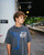 Over T-Shirt Anthracite Grunge