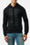 Felpa Cappuccio Full Zip Nera Logo