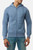Felpa Cappuccio Full Zip Nocturne Fade Logo