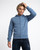Felpa Cappuccio Full Zip Nocturne Fade Logo