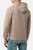 Felpa Cappuccio Full Zip Noisette Logo Noisette