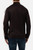 Felpa Collo Alto Full Zip Chocolate Fondant
