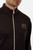 Felpa Collo Alto Full Zip Chocolate Fondant