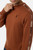 Felpa Girocollo Caramelized Con Bande Laterali