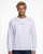 Felpa Girocollo Bianca