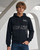 Felpa Zip Cappuccio Black Titanium