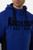 Felpa Logo Cyber Blue Con Cappuccio E Zip