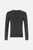 Maglione A Coste Anthracite Mel