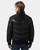 Giacca Imbottita A Collo Alto Con Inserti Logati Black-Black