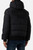 Giacca Imbottita Logata Con Dettagli Tono Su Tono Black-Black