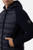 Giacca Imbottita Con Inserti In Tessuto Effetto Maglia Nocturne Fade