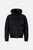 Giacca Imbottita Con Loghi Tono Su Tono Black
