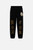 Pantalone Lungo Baggy Nero E Oro