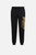 Pantalone Slim Fit Con Logo Black-Gold