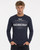 T-Shirt Anthracite-Titanium A Manica Lunga Con Stampe