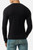 T-Shirt Nera e Rossa A Manica Lunga Con Stampe
