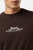 T-Shirt Over Doppia Manica Chocolate Fondant