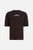 T-Shirt Over Doppia Manica Chocolate Fondant
