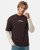T-Shirt Over Doppia Manica Chocolate Fondant