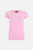 T-Shirt Rose Con Strass