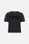 T-Shirt Manica Corta Nera Inserti Trasparenti
