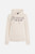 Felpa Graficata Warm Blank-Rose Con Cappuccio