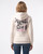 Felpa Graficata Warm Blank-Rose Con Cappuccio