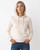 Felpa Warm Blank Con Cappuccio