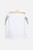 T-Shirt Manica Lunga Bianca E Oro