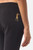 Pantalone Logo Nero E Oro