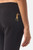 Pantalone Logo Nero E Oro