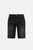 Regular Short Jeans Dark Grey