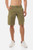Cargo Corti Effetto Vintage Army Green