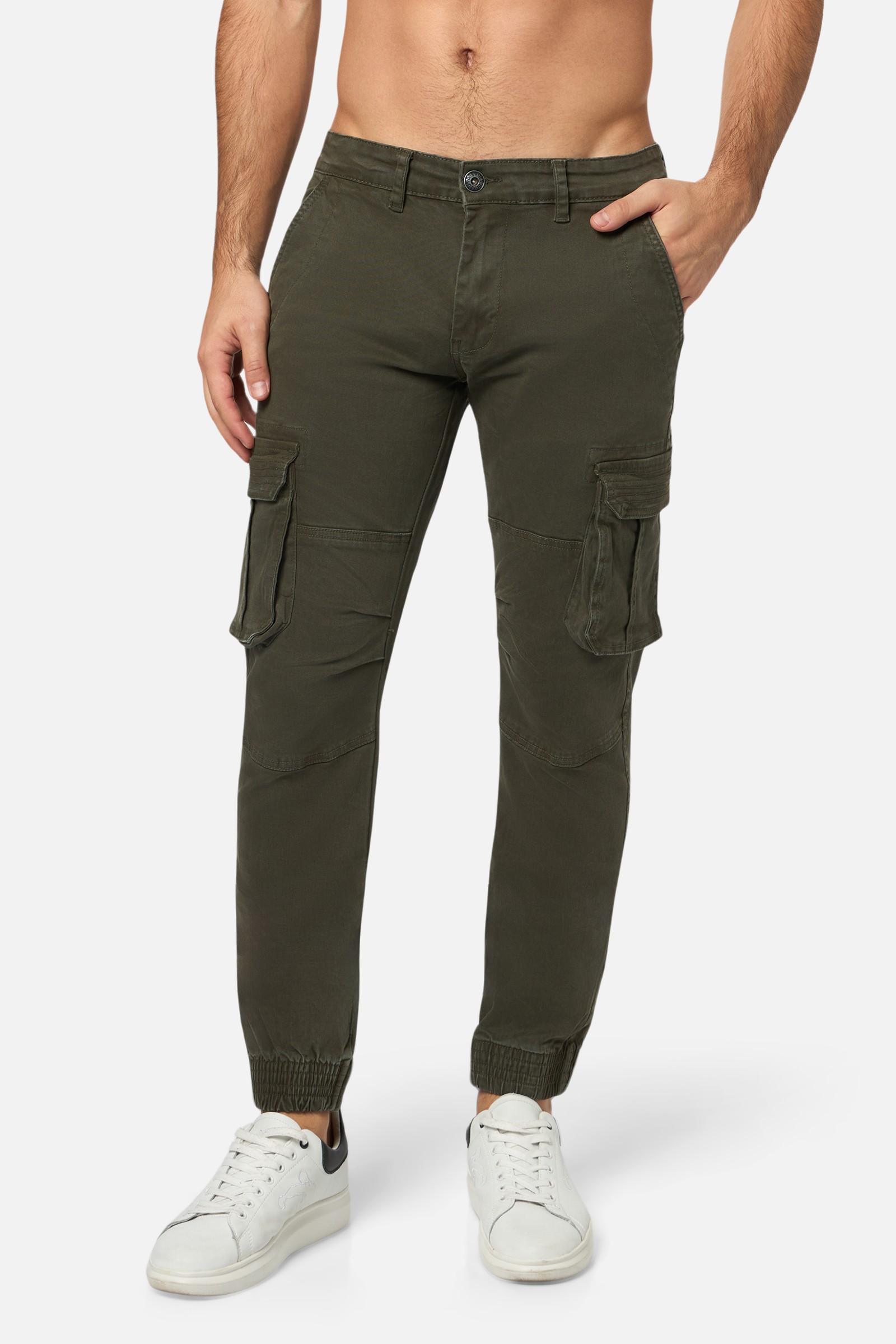 け*ー様 2022SS HERRINGBONE ARMY CARGO PANTS Army Green Cargo Pants Army