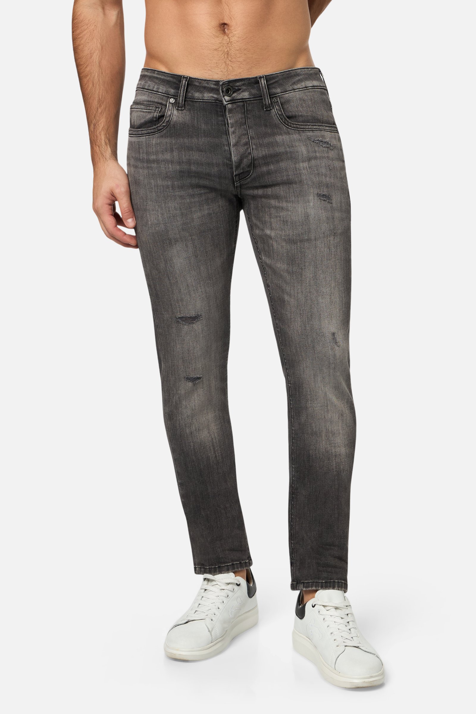 【HI FI FNK】Grey Slub Dyeing Jeans 2025_05_Product_GraphZero_Blac