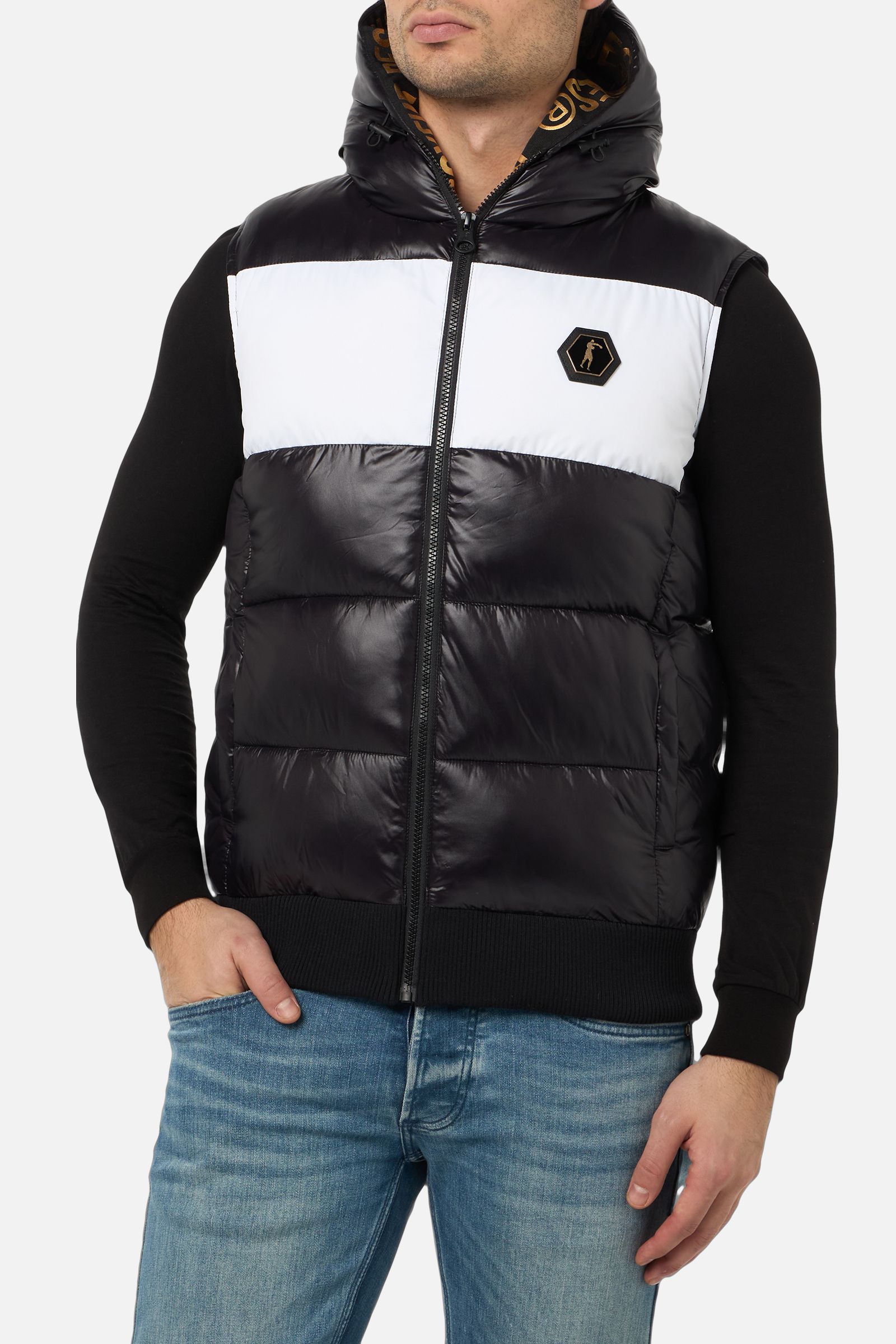 Round cut gilet ブラック JAG5481_ZV0183626Z-