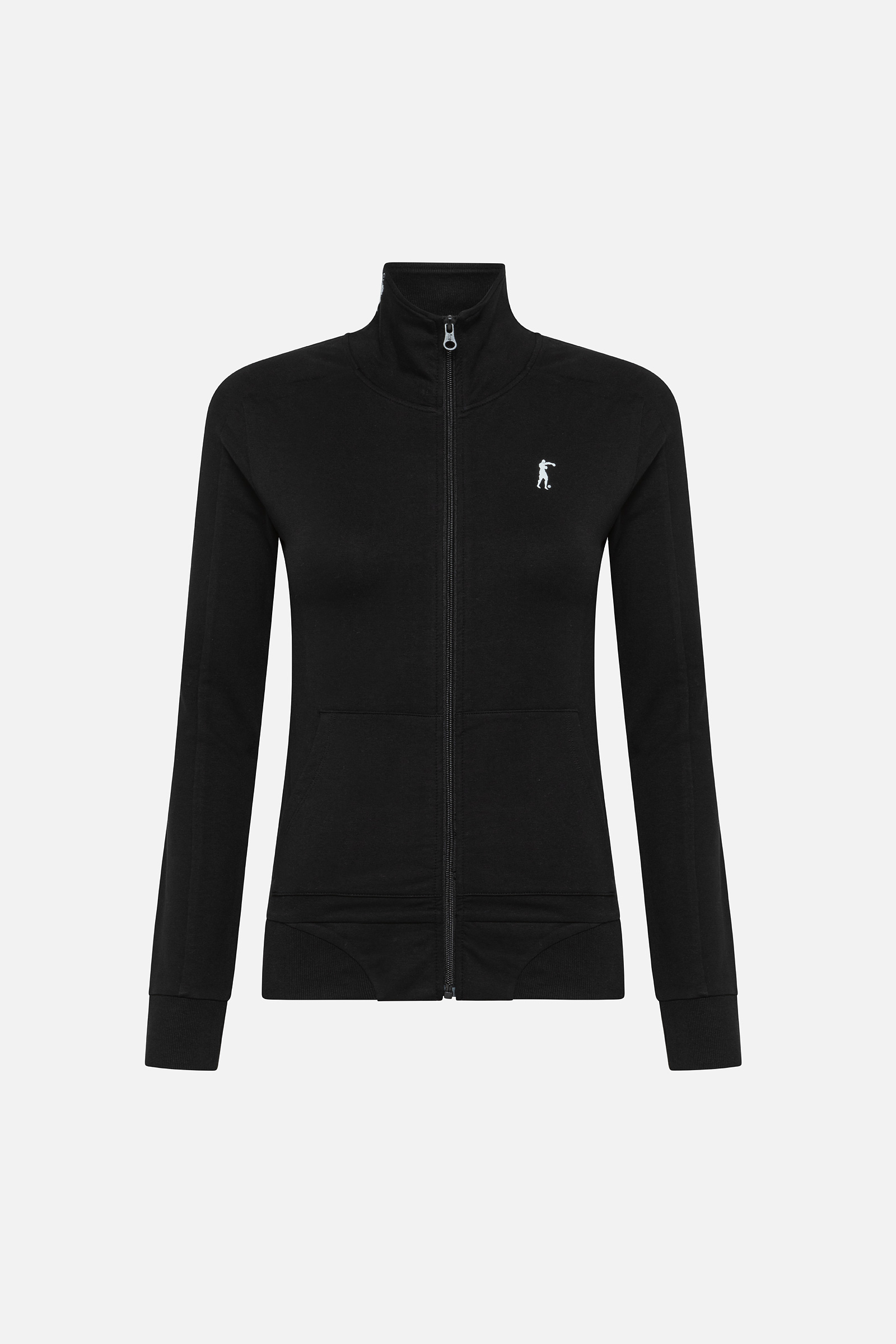 epine é frill zip sweat blouso black é frill zip sweat blouson epine Frill Design Zip Hoodie