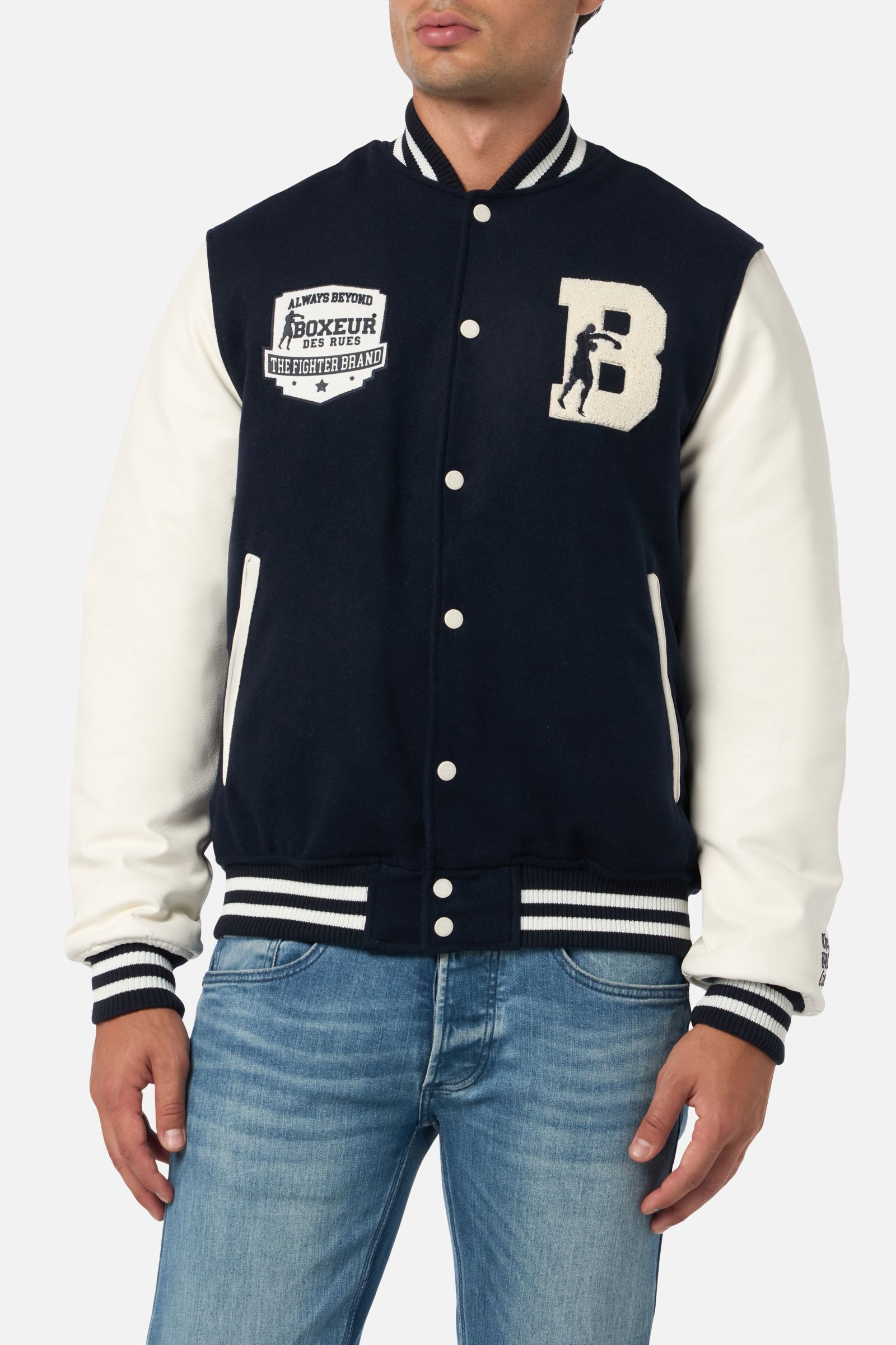 ジャケット・アウター ZTMY VARSITY JACKET(Navy) バーシティジャケット(Navy) - ZUTOMAYO MART