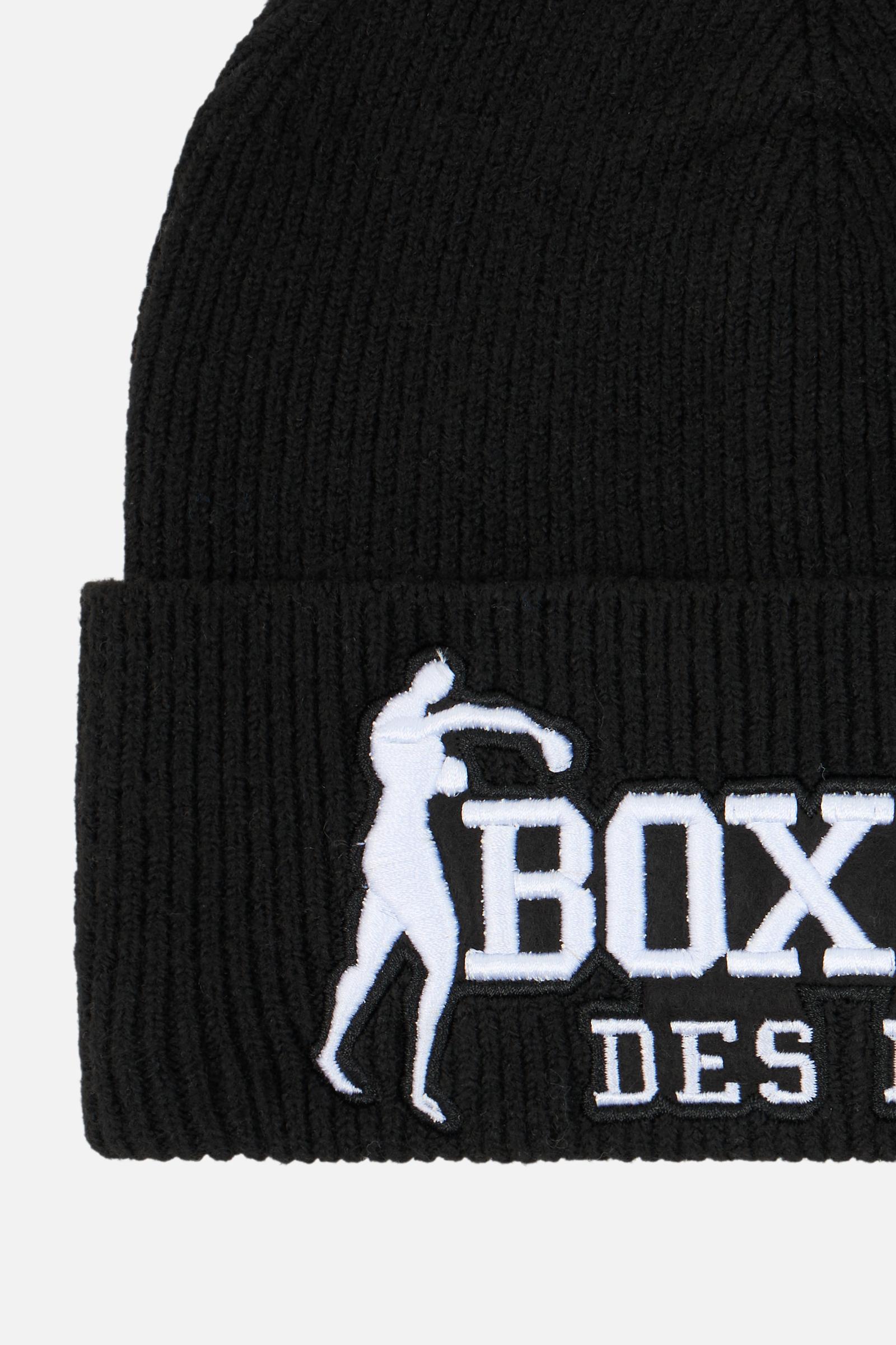 GAeLLE CON RISVOLTO E LOGO RICAMATO UNISEX - Berretto - Black/nero - Foto 7