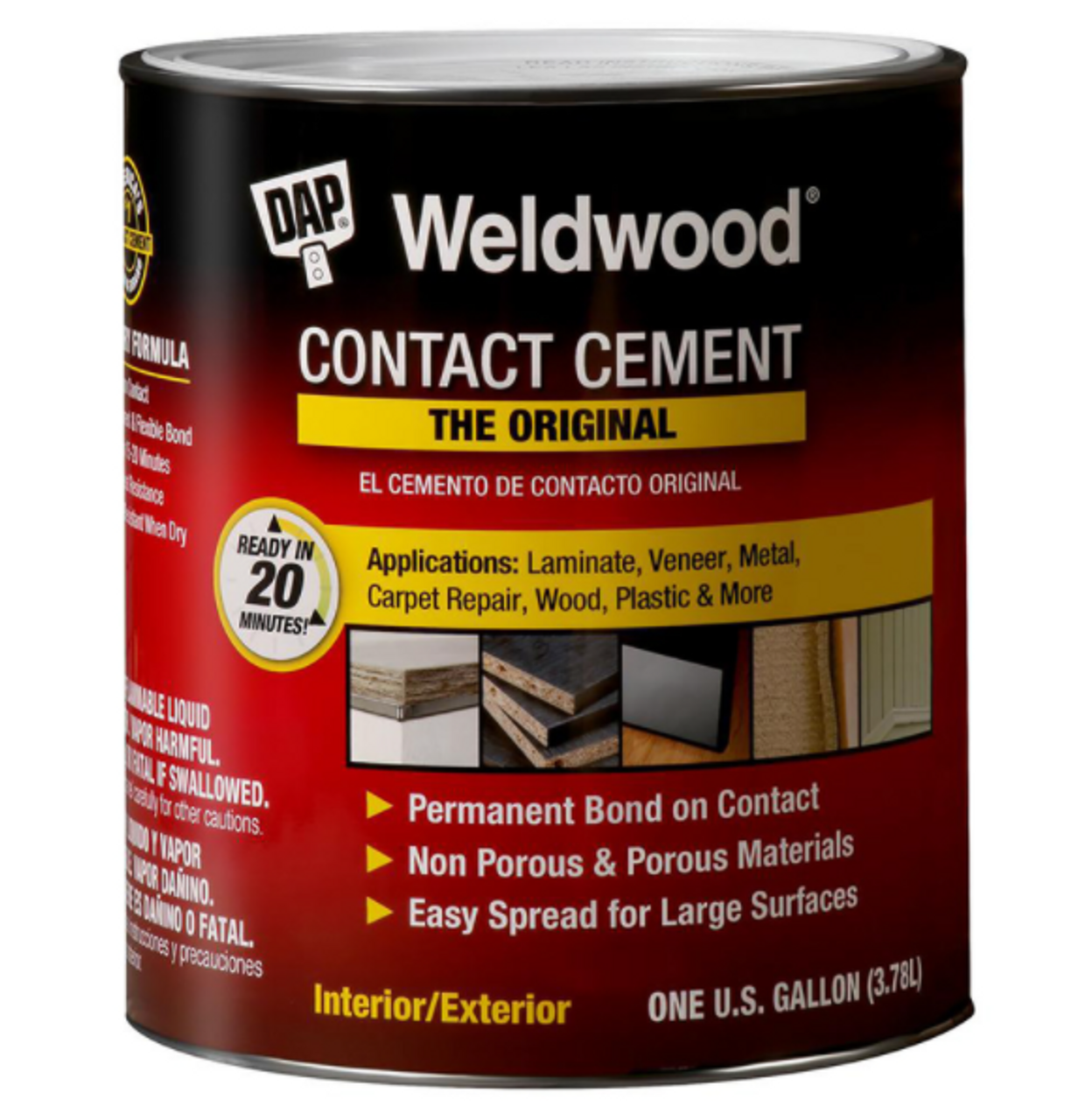 DAP 00271 16oz. Weldwood Original Contact Cement for sale online