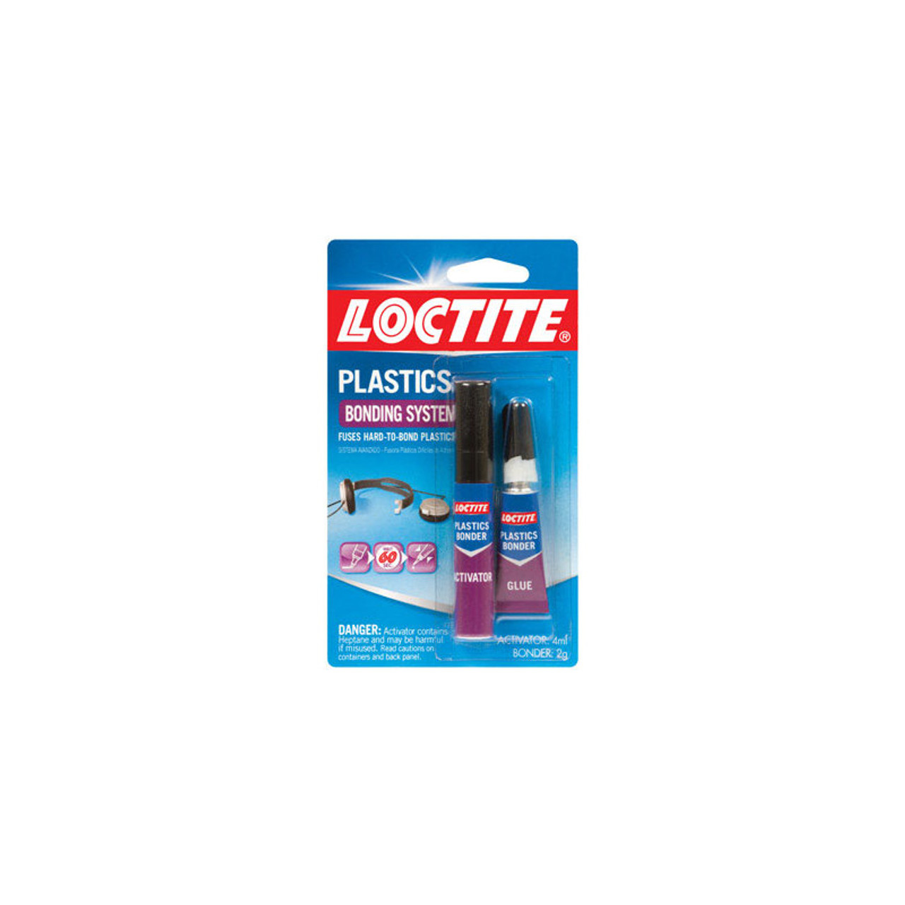 Locite Plastic Bonder Glue - 2 g tube