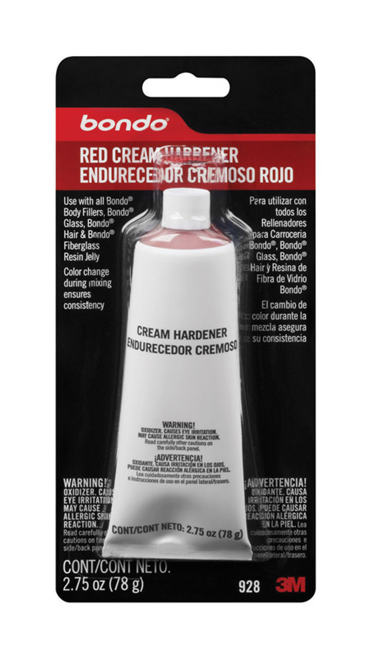 Bondo .75 oz. Red Cream Hardener