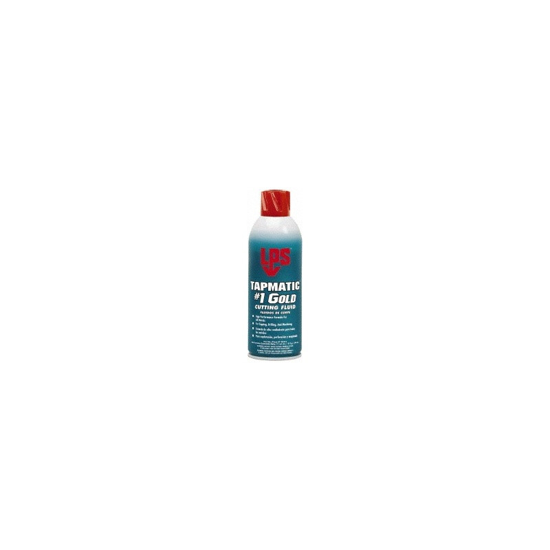 Cutting Fluid, Aerosol Can, 11 oz, LPS Tapmatic 1 Gold No. 40312