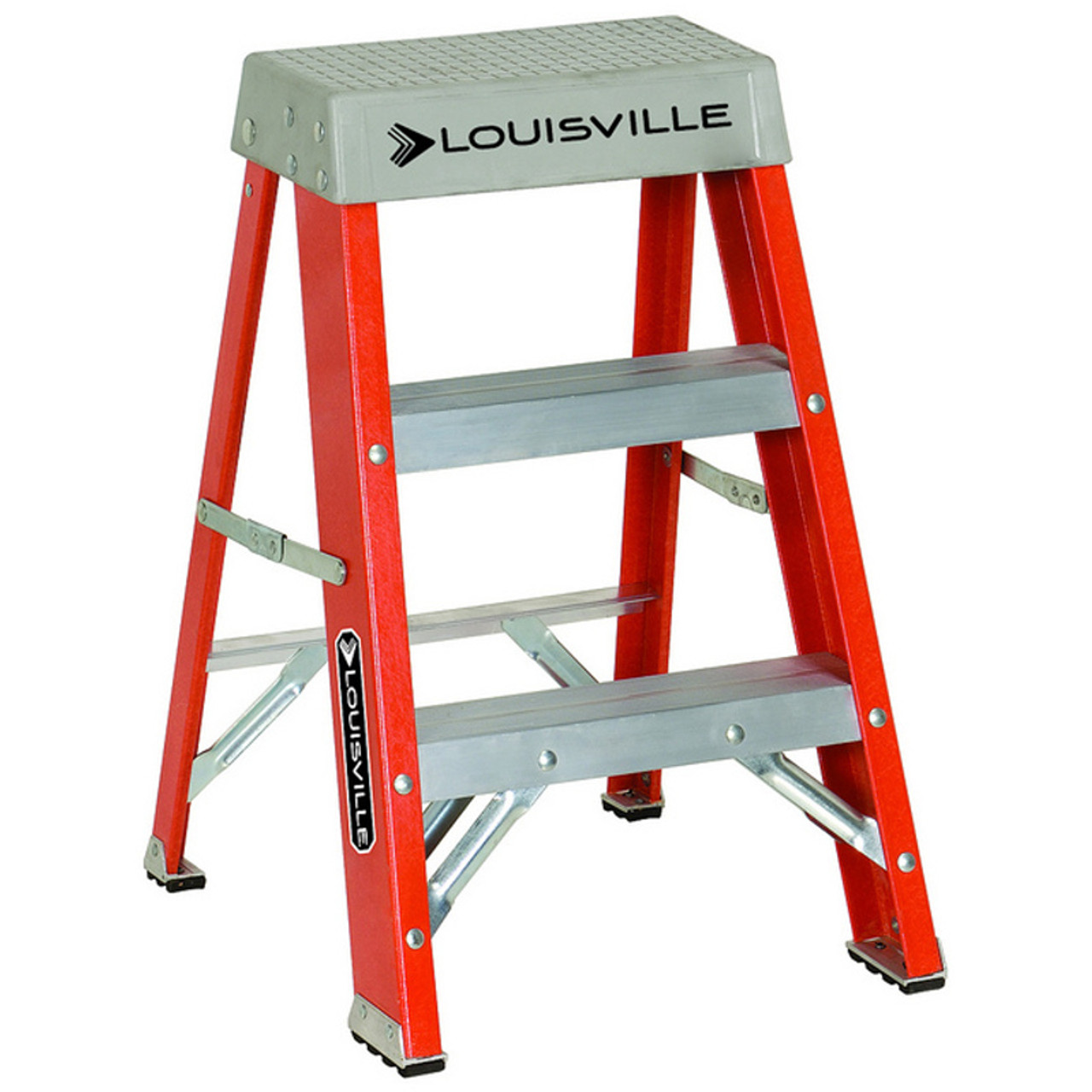 Louisville 10' Step Ladder iA 300lbs Fiberglass FS1510