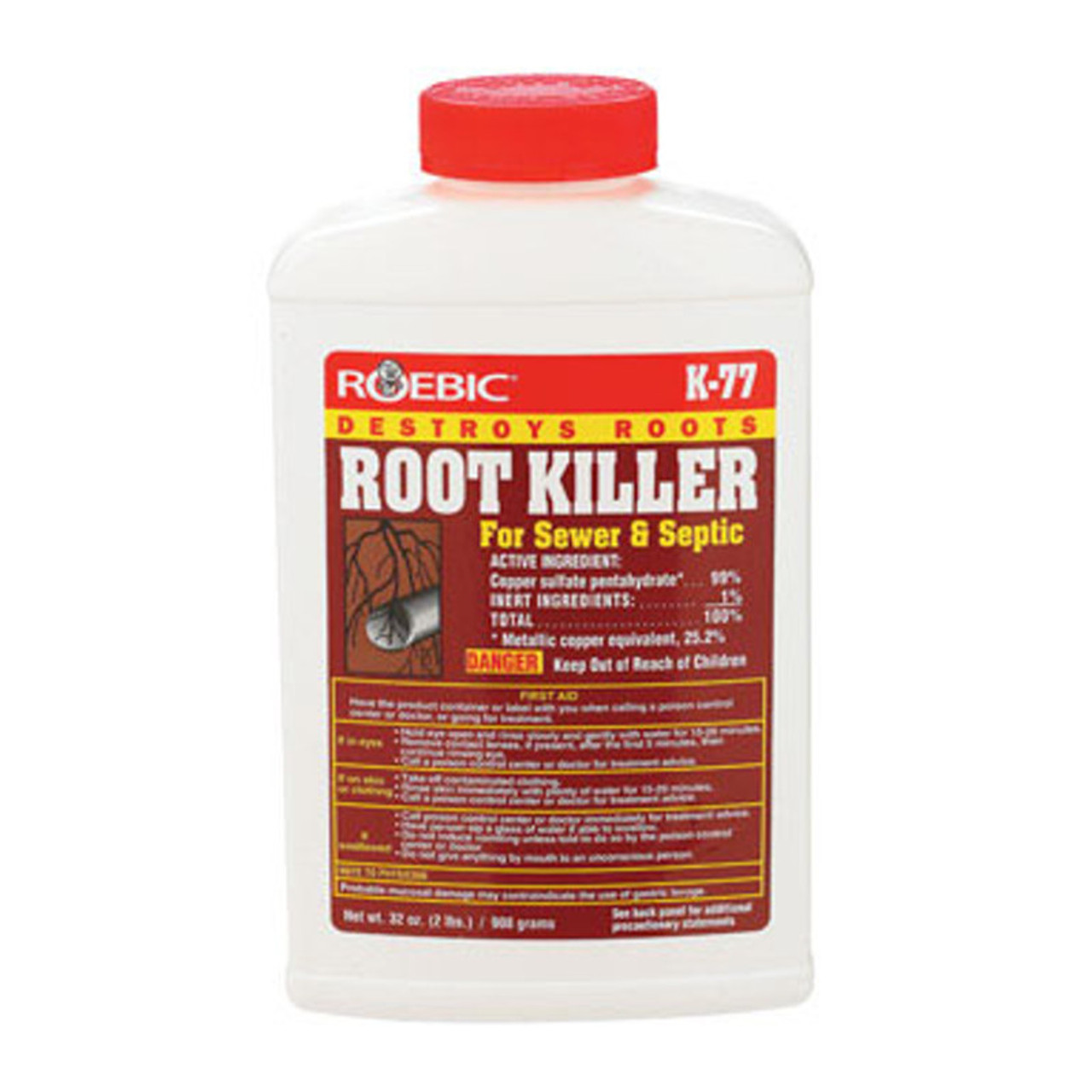 Root Killer For Septic and Sewer, 32 oz No. K77 Whitehead