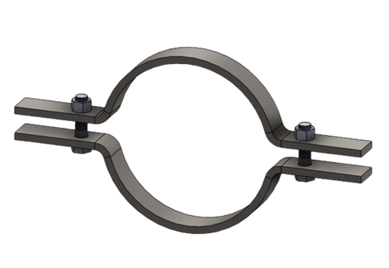 Standard Pipe Riser Clamp, Multiple Sizes Whitehead Industrial Hardware