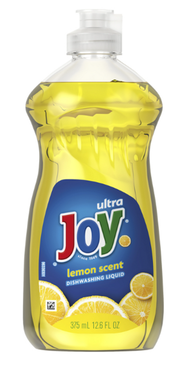 Joy Ultra Lemon Scent Liquid Dish Soap 12.6 oz JOYSU01 Whitehead  Industrial Hardware