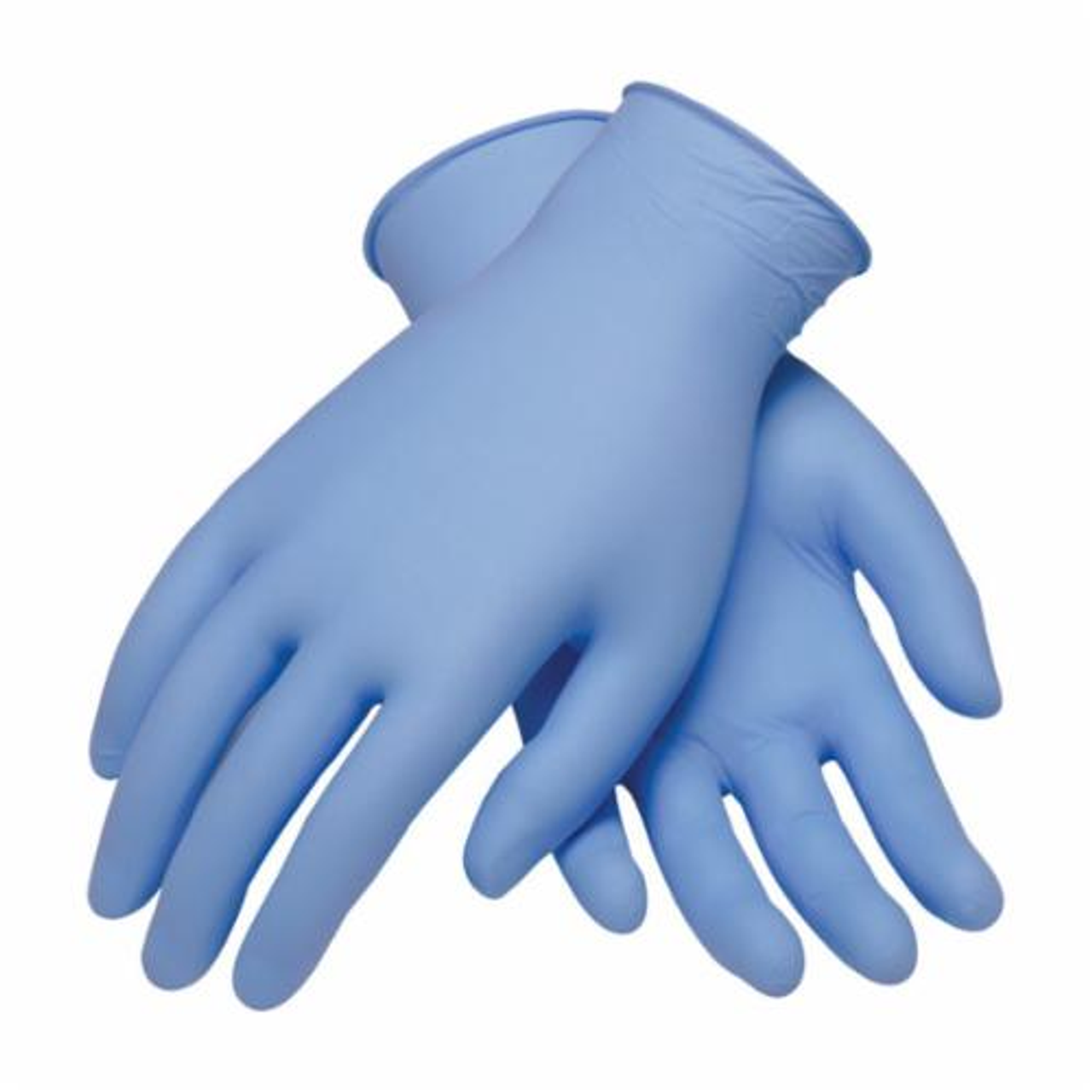 Nitrile Glove PF Blue ML Medium No. 63-336PF/M Whitehead Industrial  Hardware