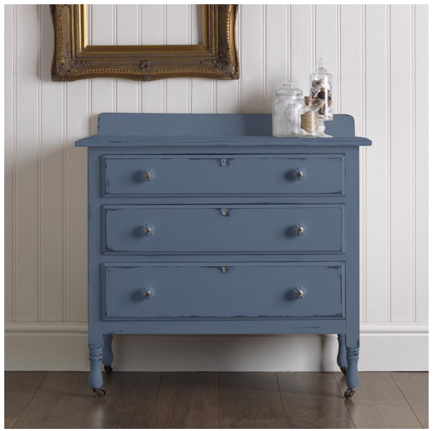 RustOleum Chalked Ultra Matte Coastal Blue OilBased Acrylic Sprayable Chalk Paint 12 oz No