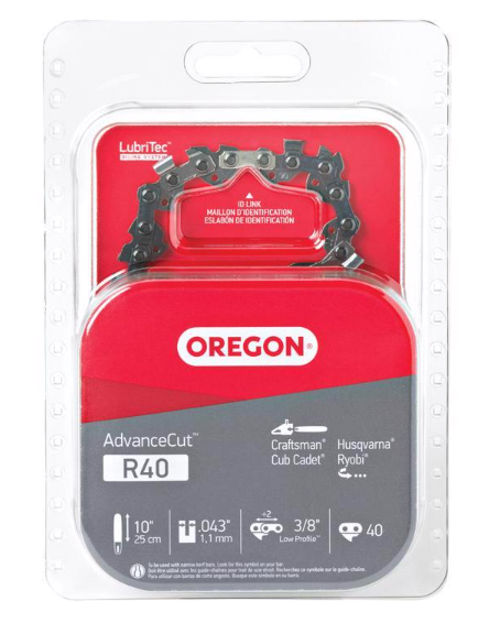 AdvanceCut R40 10 in. Chainsaw Chain 40 links - No. R40 - Whitehead ...